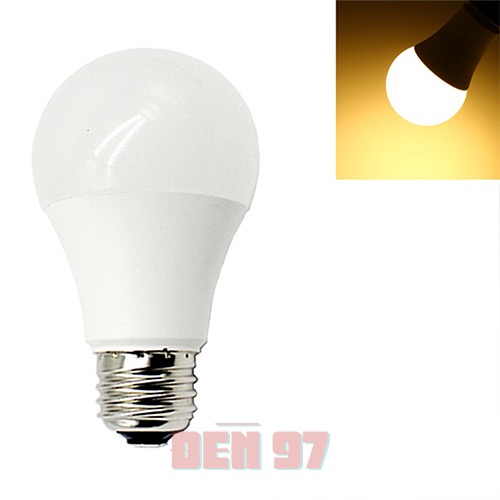 Bóng đèn LED 12W đui E27 ánh sáng trắng, vàng