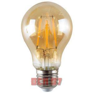 Bóng đèn LED Edison A60 4W vỏ vàng nhạt