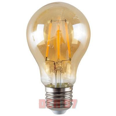 Bóng đèn LED Edison A60 4W vỏ vàng nhạt
