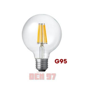 Bóng đèn LED Edison G95 4W vỏ thuỷ tinh trong